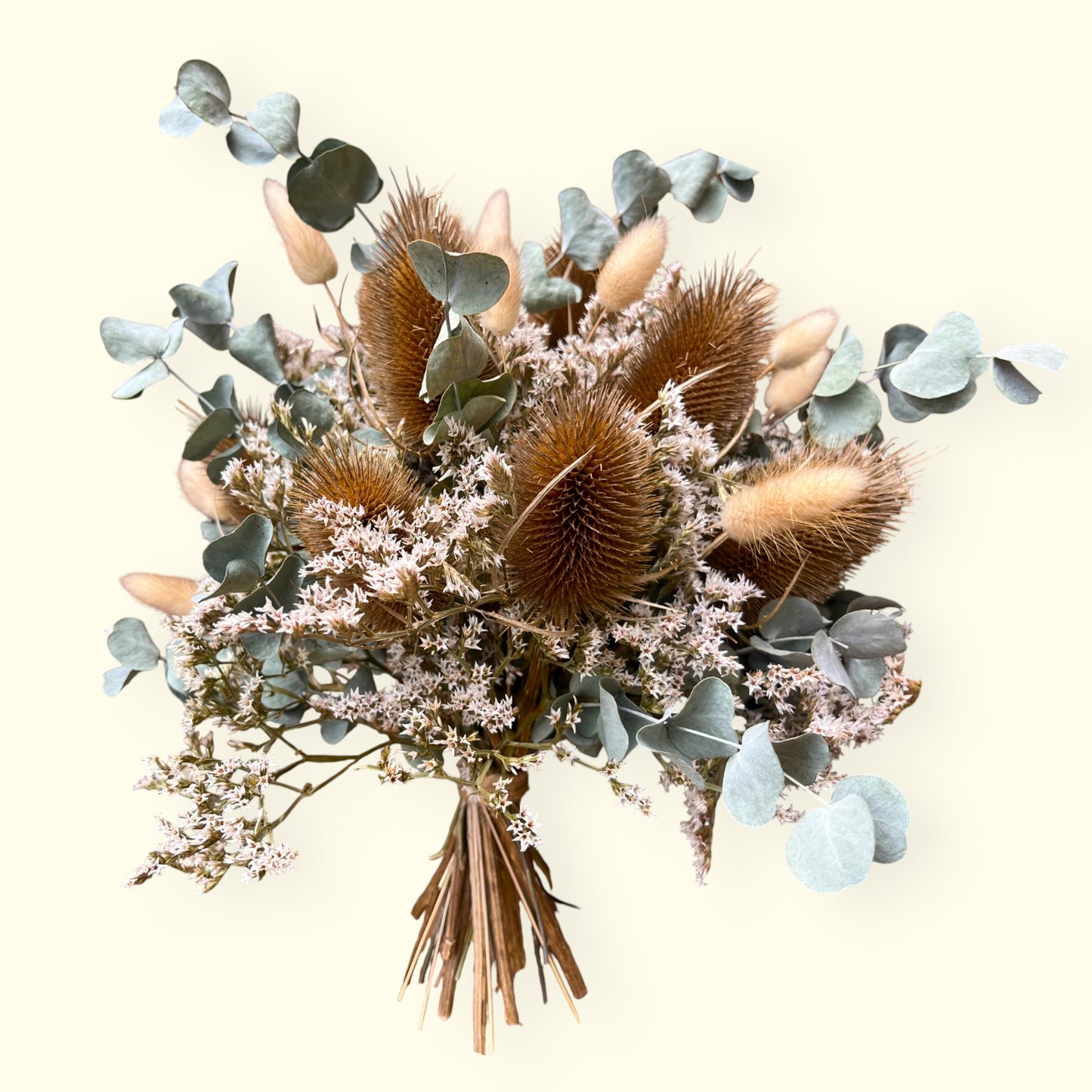 Lukas – Winterstrauß aus Eukalyptus & Blüten